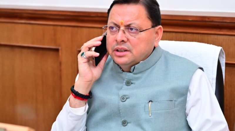 अंबाला हत्याकांड पर मुख्यमंत्री धामी ने हरियाणा के सीएम से की बात